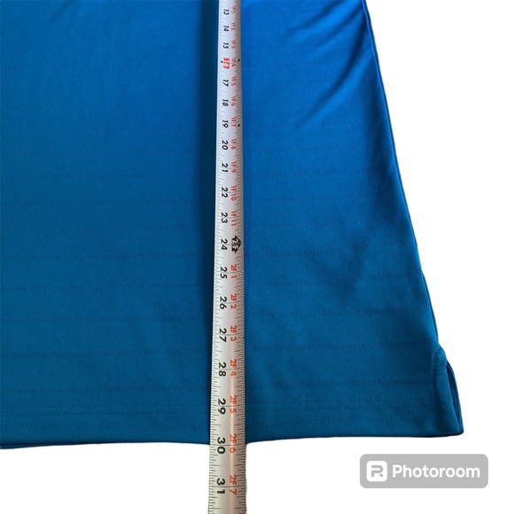 Callaway Opti Dry Golf Polo Short Sleeve Logo Callaway Hogan Blue Men's size M - Picture 7 of 10